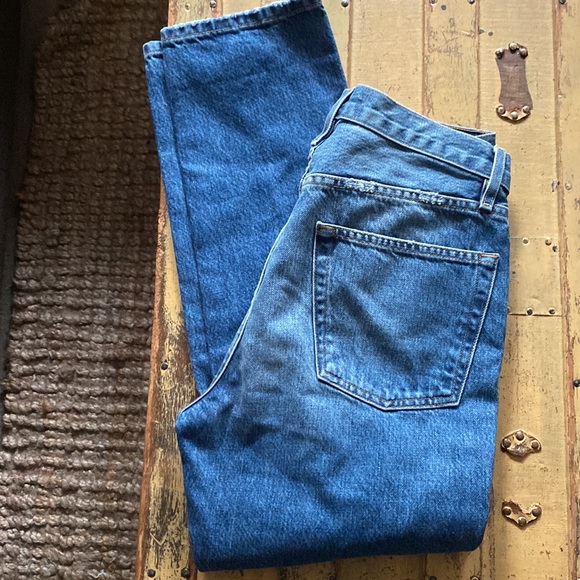 REVOLVE FRAME DENIM LE PEGGED JEAN BOHO DISTRESSED HIGH WAIST JEANS 26 - Picture 2 of 13